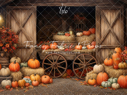 Pumpkin Patch Barn - 2pc Set