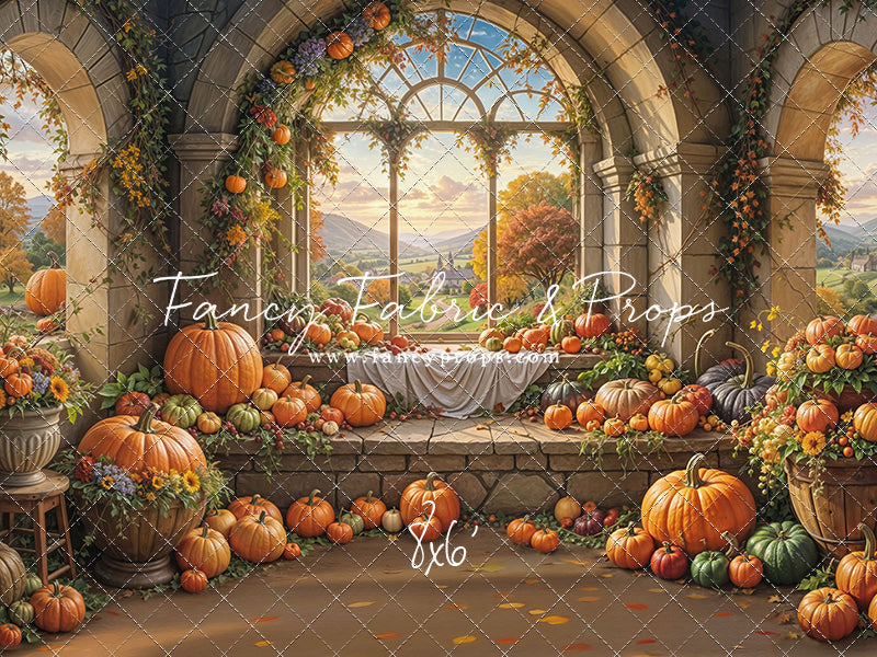 Pumpkin Patch Paradise - With Sweep Option