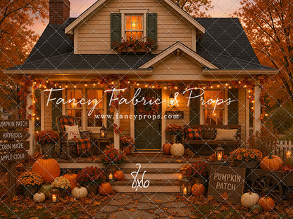 Pumpkin Patch Welcome - With Sweep Option