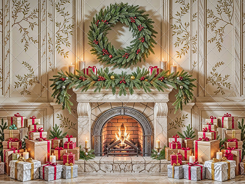Regal Hearth & Holiday Cheer - with Sweep Option