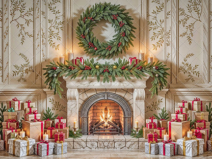 Regal Hearth & Holiday Cheer - with Sweep Option