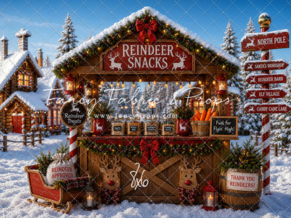 Reindeer Snacks- With Sweep Option