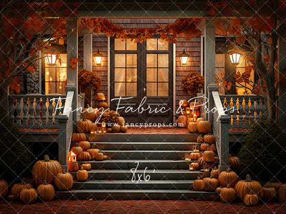 Rich Autumn Porch
