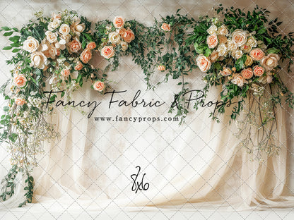 Rosette Drape - With Sweep Option