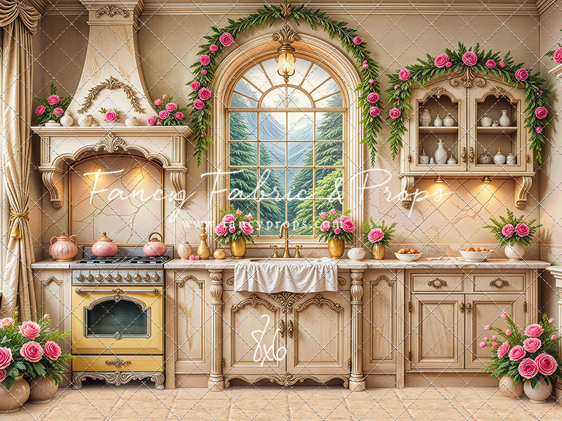 Rosewood Cottage Kitchen - With Sweep Option