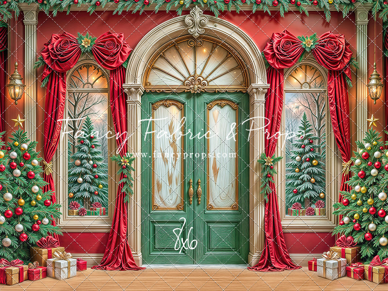 Rosy Holiday Hall - with Sweep Option