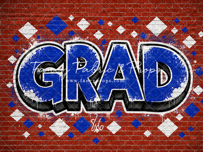Royal & White Grad - With Sweep Option