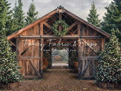 Rustic Country Tree Farm - with Sweep Option