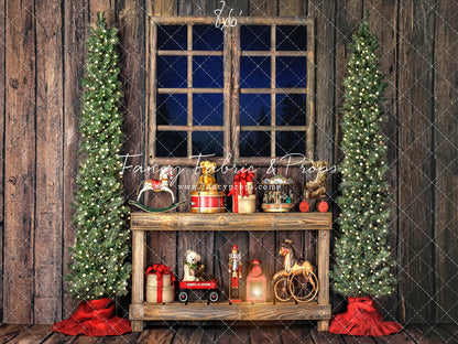 Rustic Workshop Window