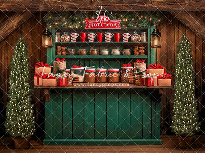 Santa's Cocoa Corner - with Sweep Option