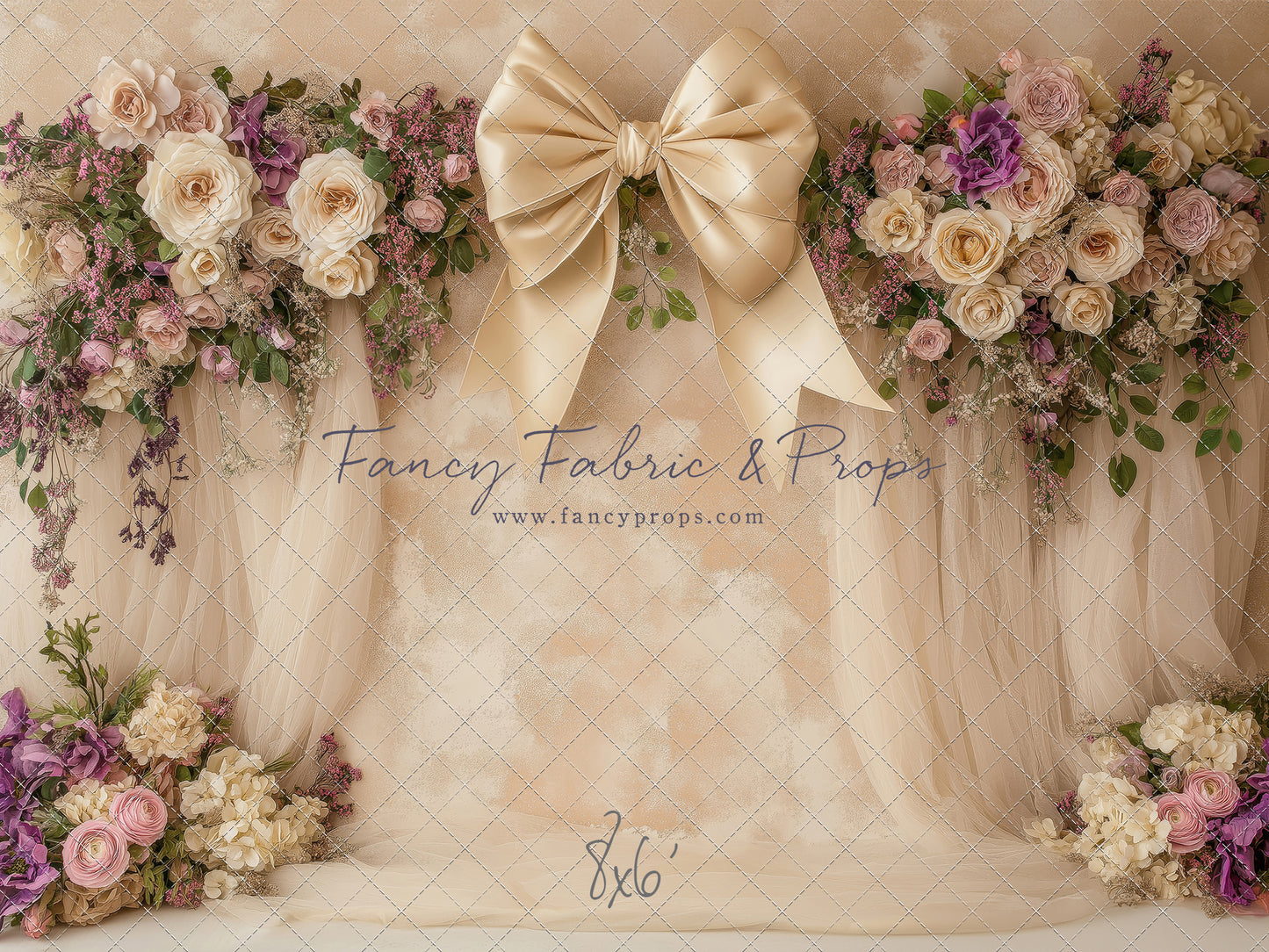 Shades of Blushing Lavender - With Sweep Option