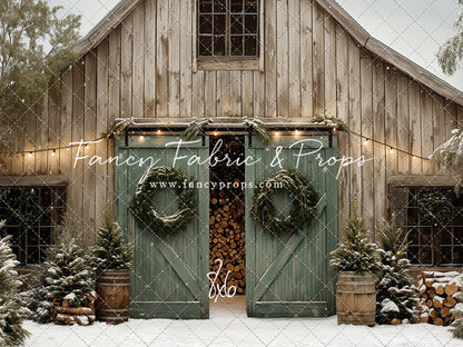 Snowfall Barn - with Sweep Option