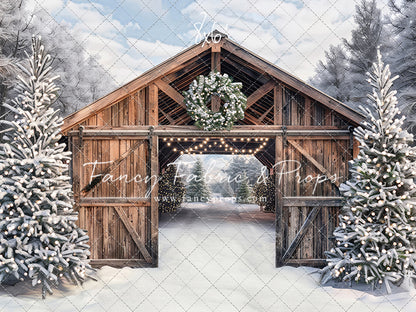 Snowy Mountain Tree Farm - with Sweep Option