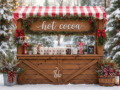 Snowy Sips Cocoa Bar - With Sweep Option