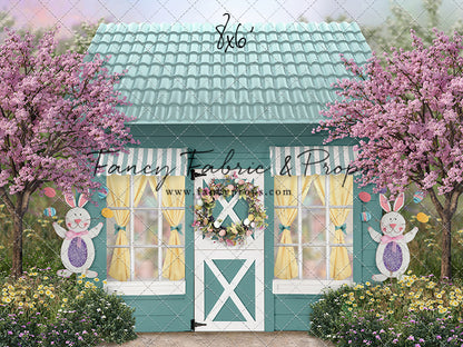 Spring in Bloom Bunny House