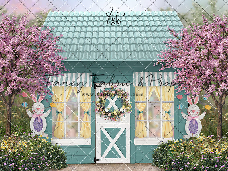 Spring in Bloom Bunny House 2pc Set