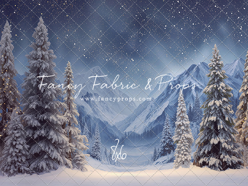 Starlit Alpine Winter - with Sweep Option