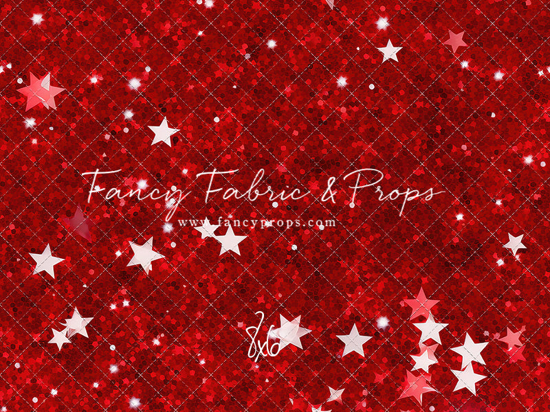 Starry Red Sparkle