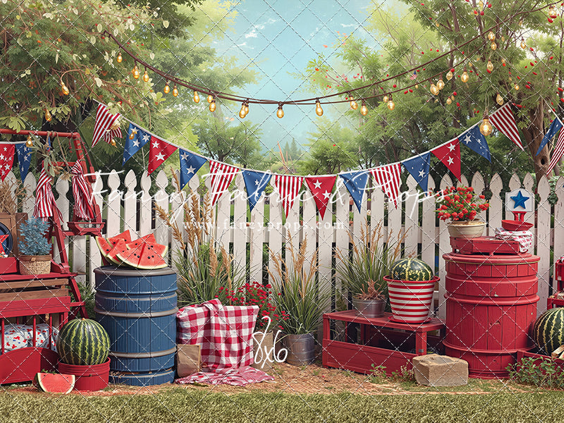 Stars & Stripes Social - With Sweep Option