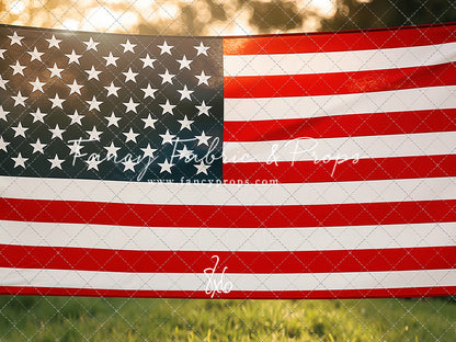 Stars & Stripes Sunset - With Sweep Option