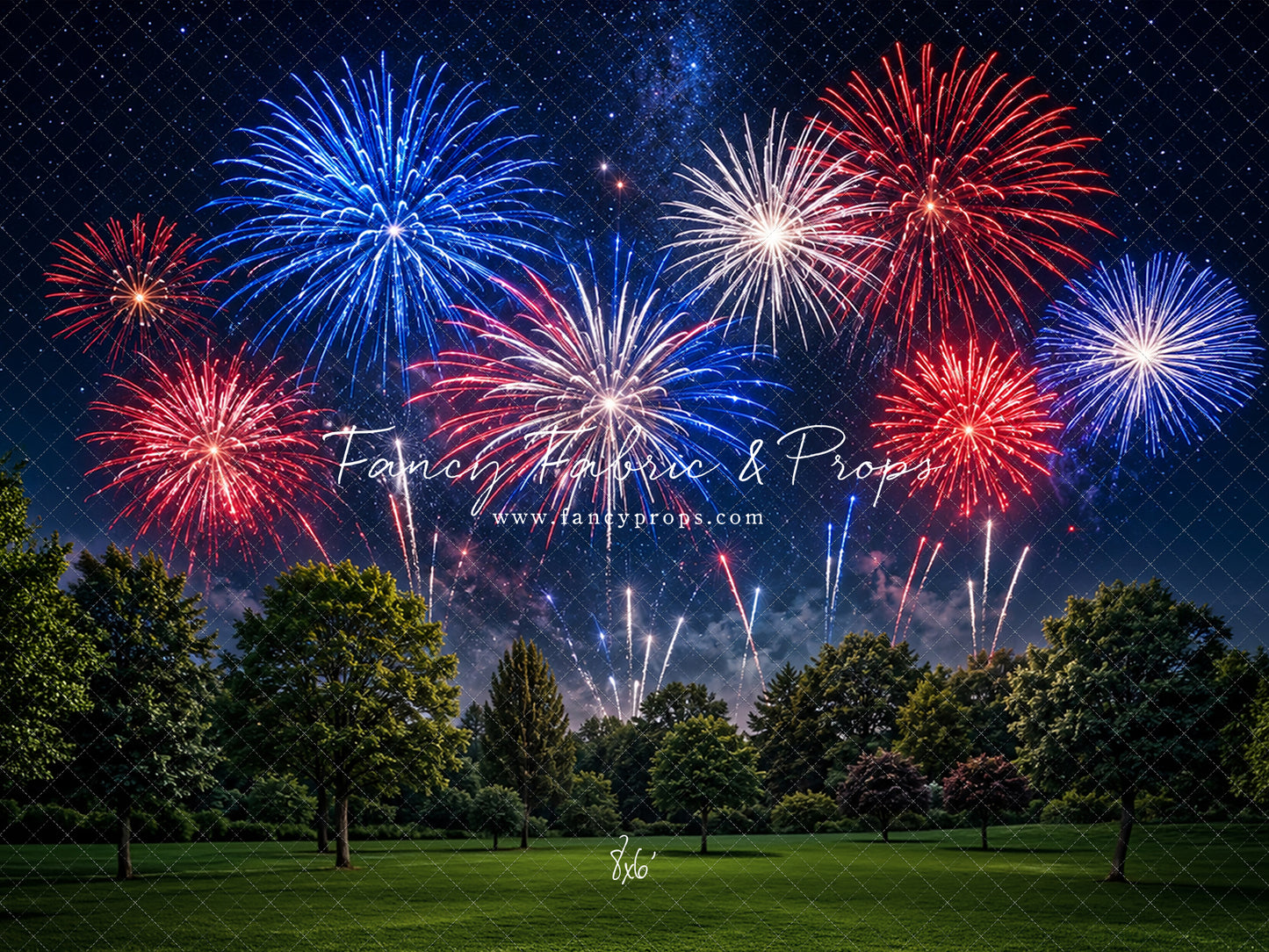 Stars, Stripes & Sparkles - With Sweep Option