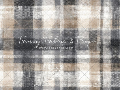 Stone & Sand Tartan - With Sweep Option