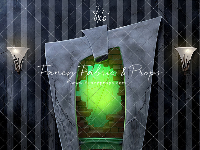 Strange & Unusual Fireplace - With Sweep Option