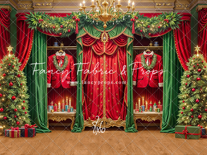 Suiting Up Santa - with Sweep Option