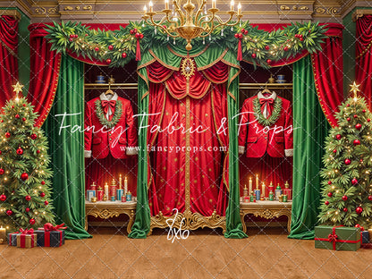 Suiting Up Santa - with Sweep Option