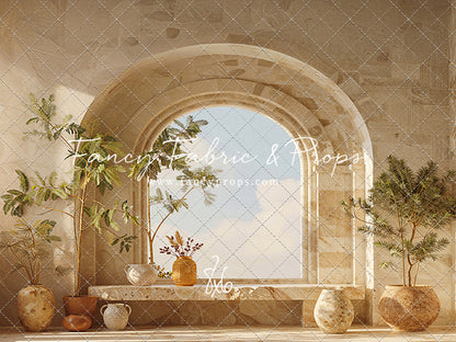 Sunlit Courtyard - With Sweep Option
