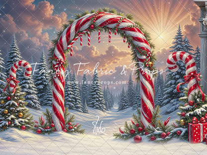 Sweet Trail To Santa - with Sweep Option