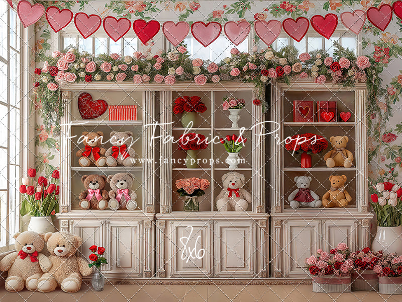 Teddy's Sweetheart Corner - With Sweep Option