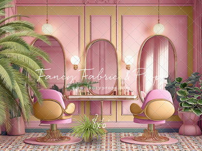 Teresa's Vanity - Tile Floor Option - With Sweep Option