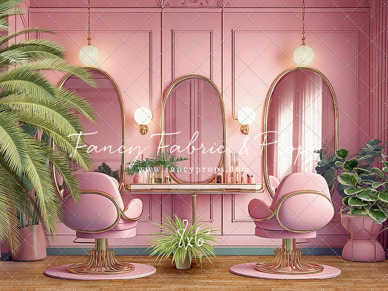 Teresa's Vanity - Wood Floor Option - With Sweep Option