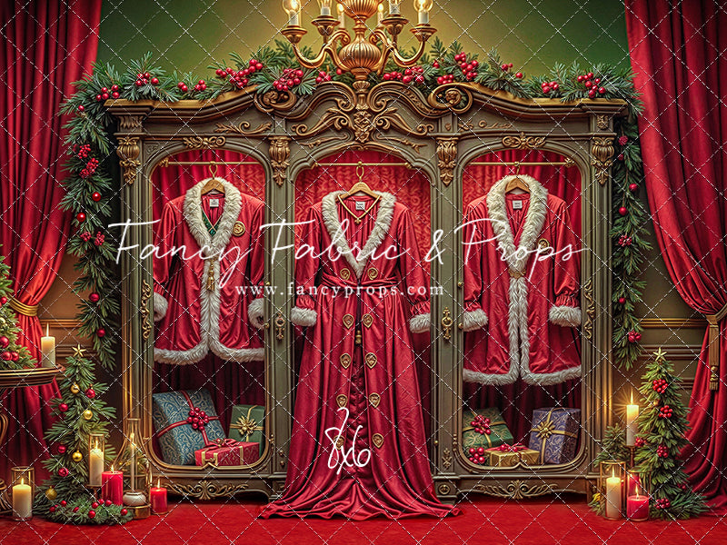 The Claus Closet - with Sweep Option