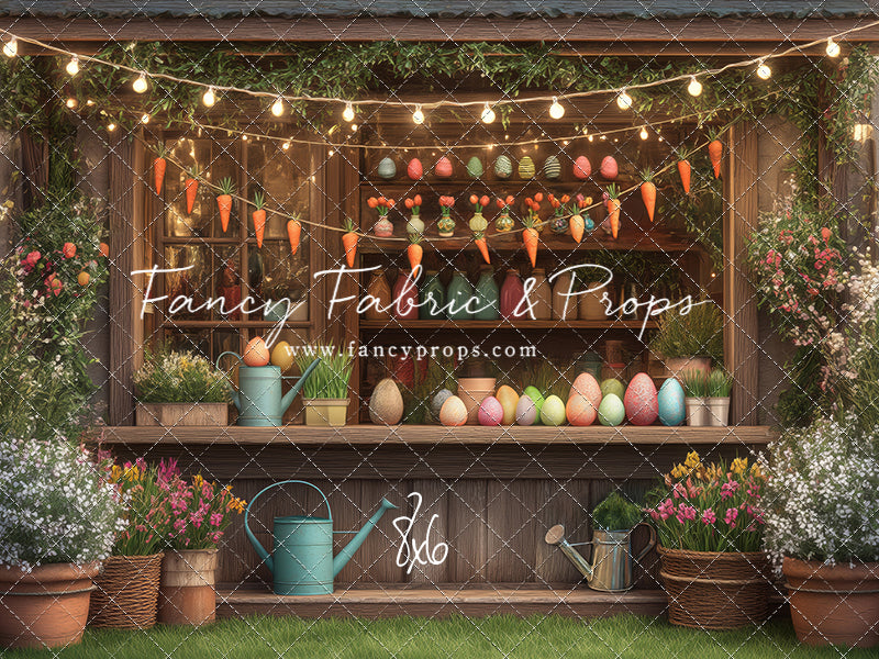 The Easter Garden Shop - With Sweep Option