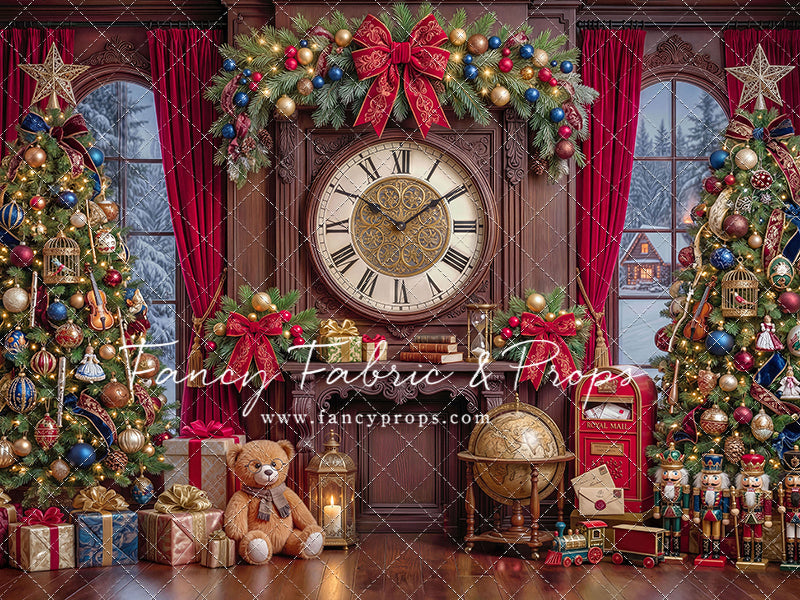 The Grand Christmas Clock - with Sweep Option