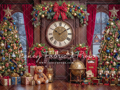 The Grand Christmas Clock - with Sweep Option
