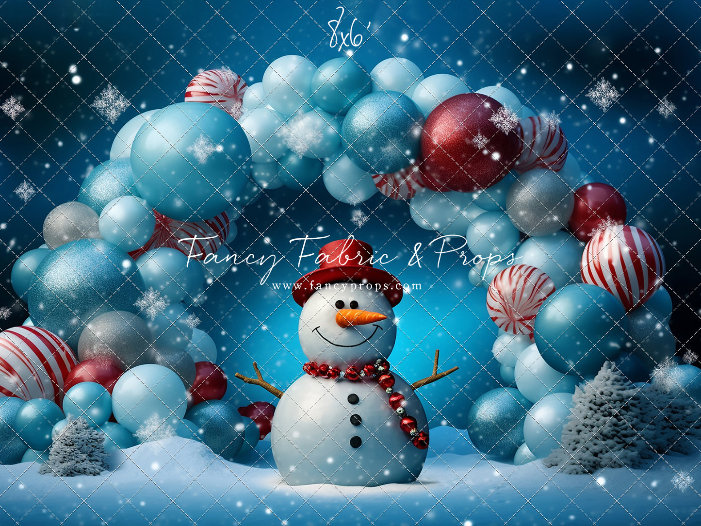 Top Hat Jolly Snowman