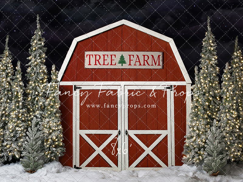 Tree Farm Barn 2pc Mini Room