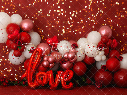 Valentine Balloons & Bokeh