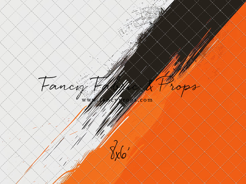 Varsity Orange & Black