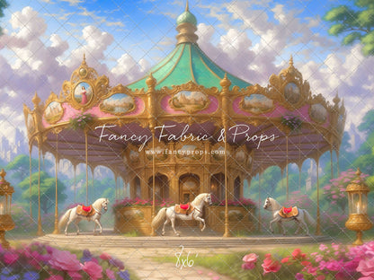 Victorian Elegance Carousel - With Sweep Option