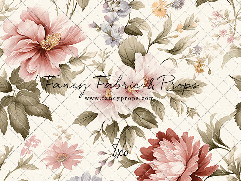 Vintage Pastel Blooms