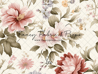 Vintage Pastel Blooms