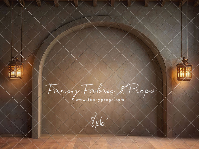 Warm Amber Alcove - With Lights - With Sweep Option