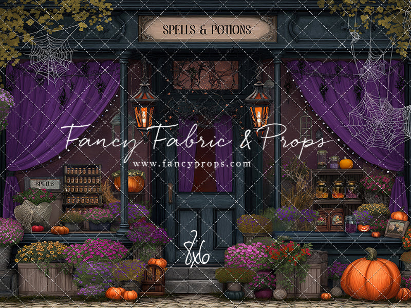 Witch's Hollow Mercantile - With Sweep Option