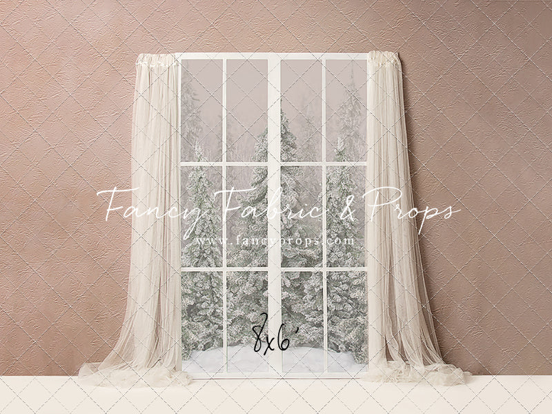 Woodland Winter Window