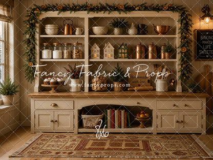 Yuletide Baking Shelf - With Sweep Option