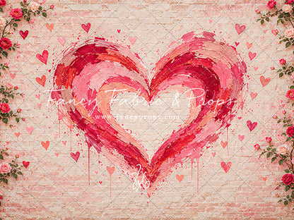 Brushstrokes of Love - With Sweep Option